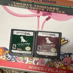 Nintendo DS Nintendogs Games WITHOUT CASES